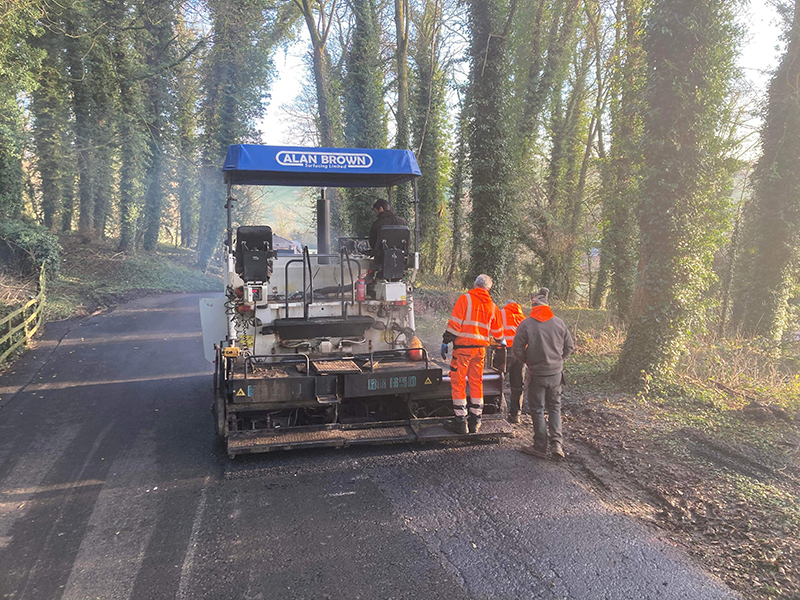 Access Road Surfacing Derbyshire